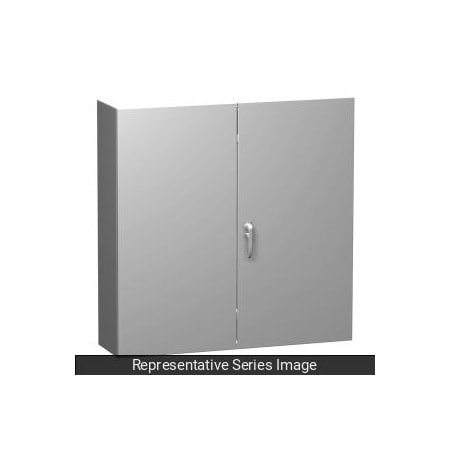 Type 3R Meter Cabinet, 27x13x10, Steel/Gray